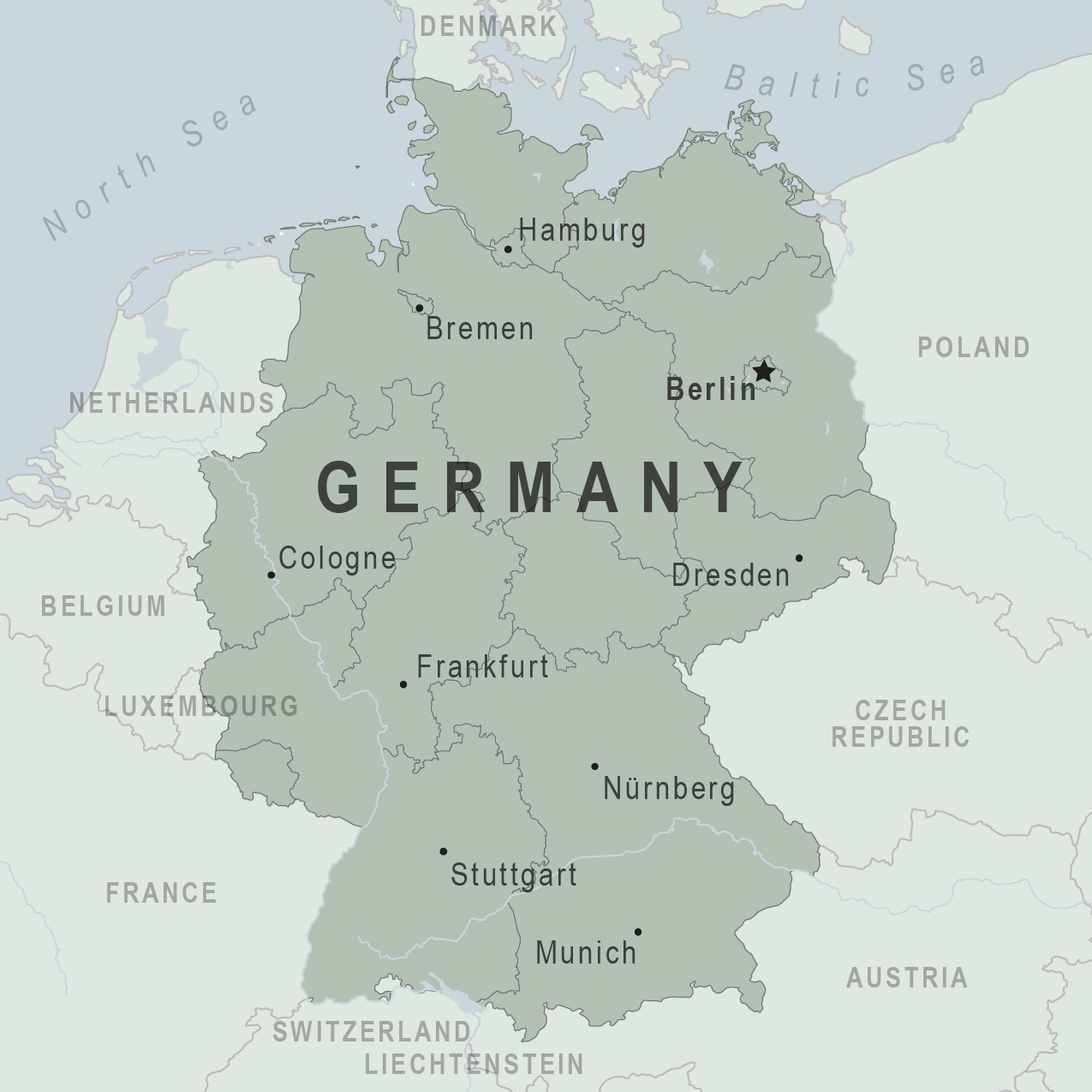 أين تقع ألمانيا